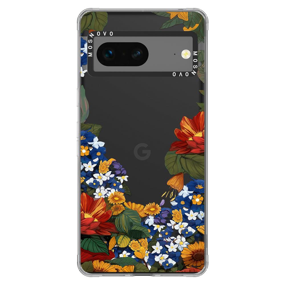 Floral Garden Phone Case - Google Pixel 7 Case - MOSNOVO