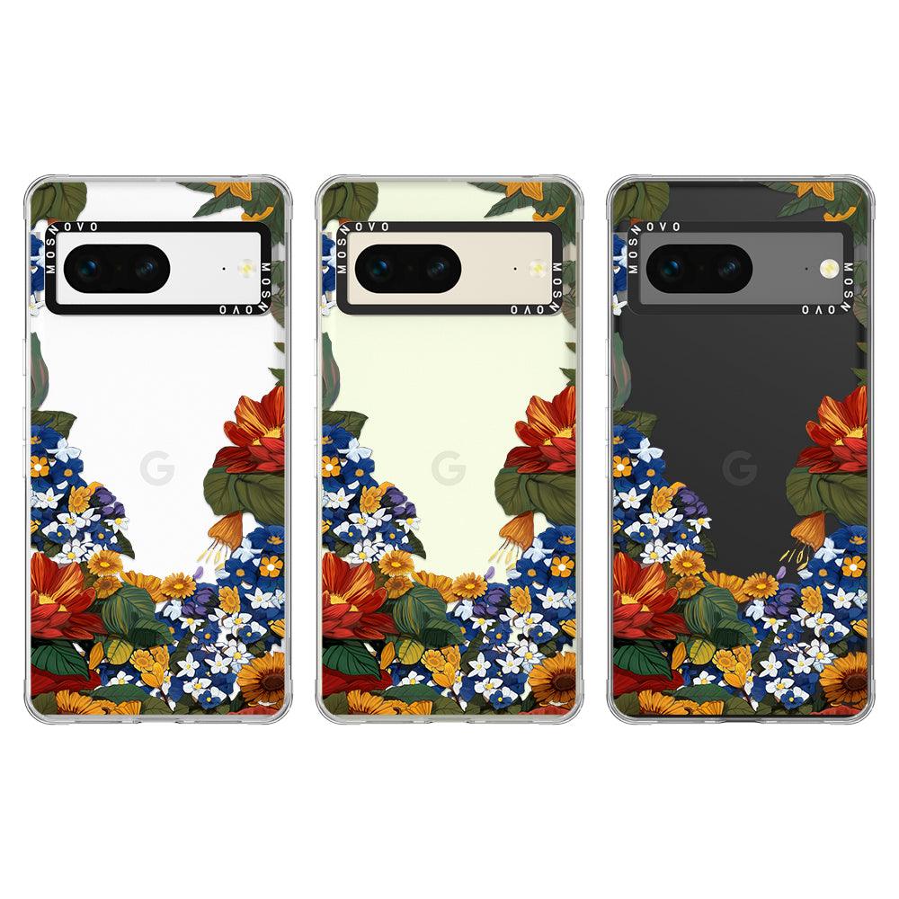 Floral Garden Phone Case - Google Pixel 7 Case - MOSNOVO