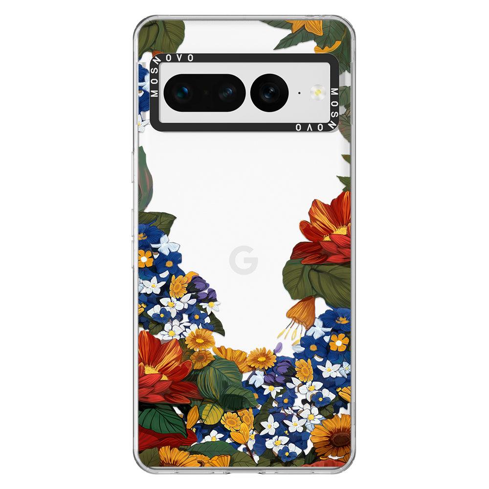 Floral Garden Phone Case - Google Pixel 7 Pro Case - MOSNOVO