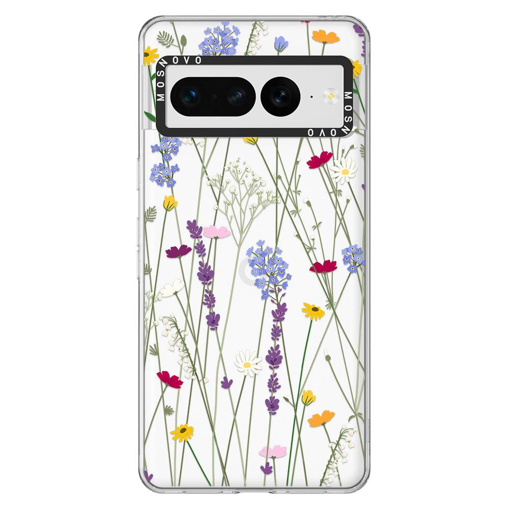 Floral Garden Phone Case - Google Pixel 7 Pro Case - MOSNOVO