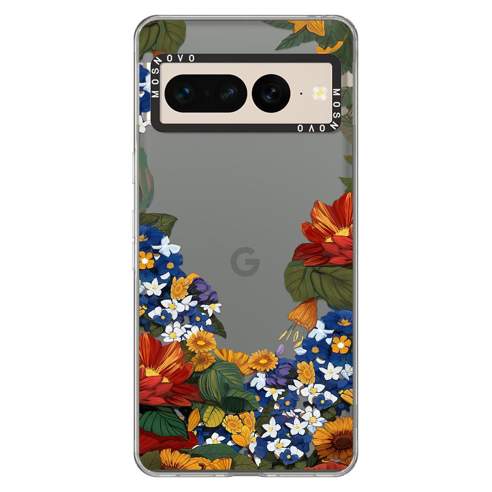 Floral Garden Phone Case - Google Pixel 7 Pro Case - MOSNOVO