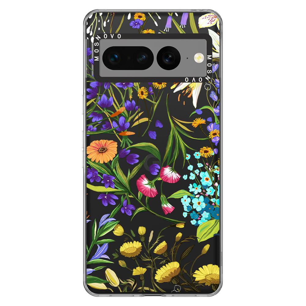 Floral Garden Phone Case - Google Pixel 7 Pro Case - MOSNOVO