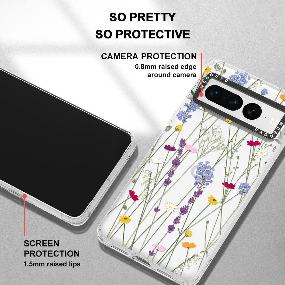 Floral Garden Phone Case - Google Pixel 7 Pro Case - MOSNOVO