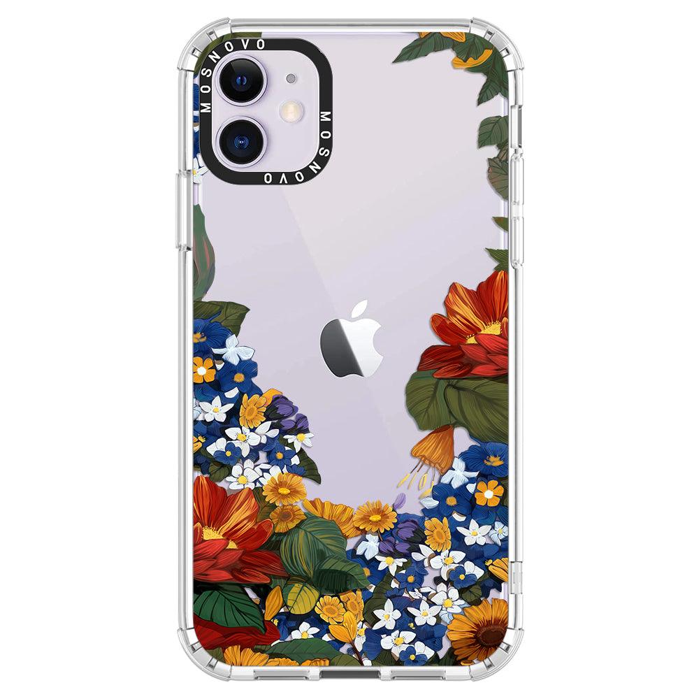 Summer Garden Phone Case - iPhone 11 Case - MOSNOVO