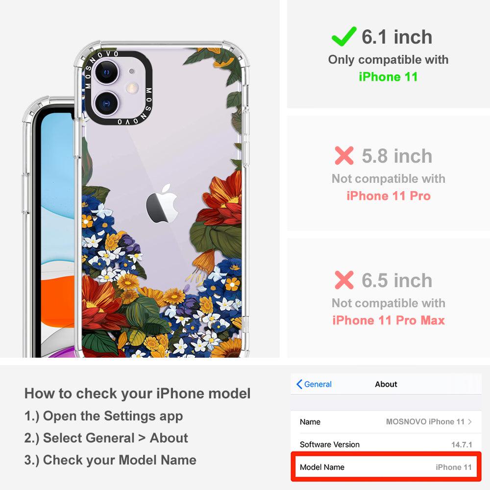 Summer Garden Phone Case - iPhone 11 Case - MOSNOVO