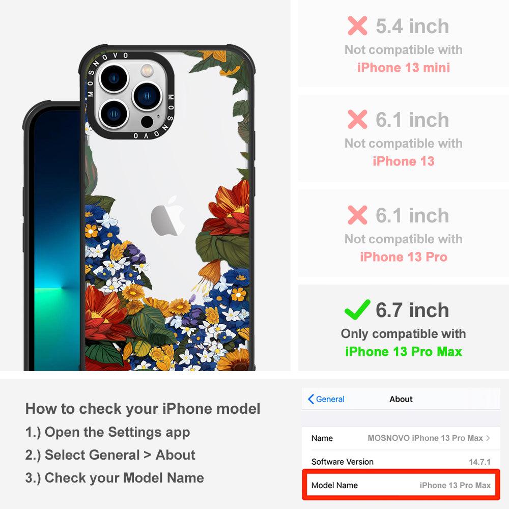 Summer Garden Phone Case - iPhone 13 Pro Max Case - MOSNOVO