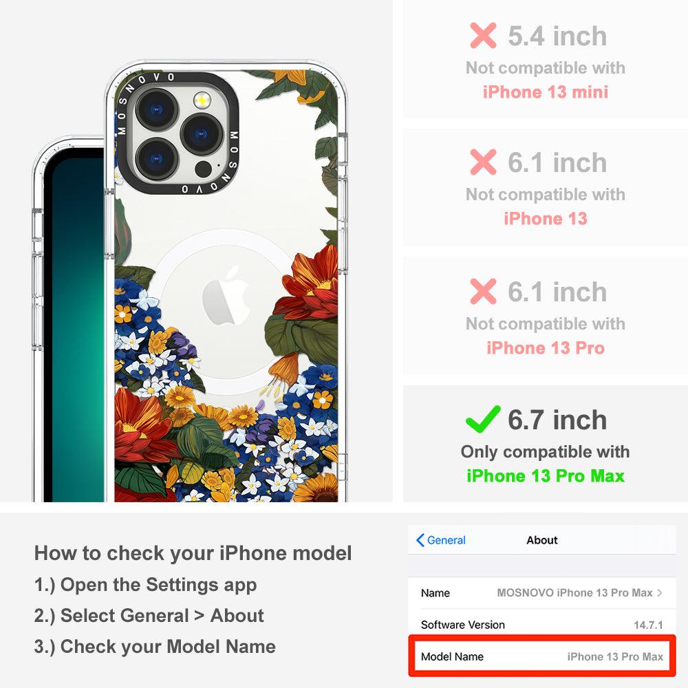 Summer Garden Phone Case - iPhone 13 Pro Max Case - MOSNOVO