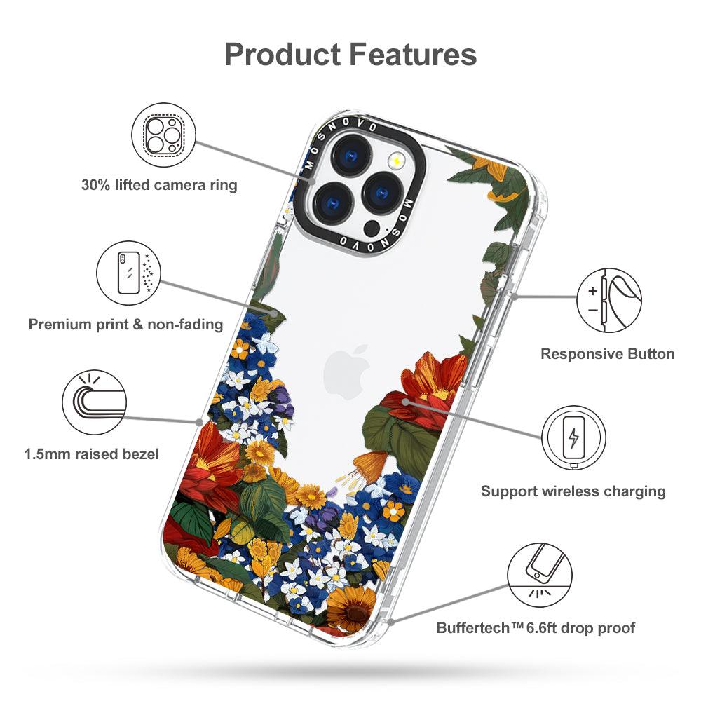 Summer Garden Phone Case - iPhone 13 Pro Max Case - MOSNOVO