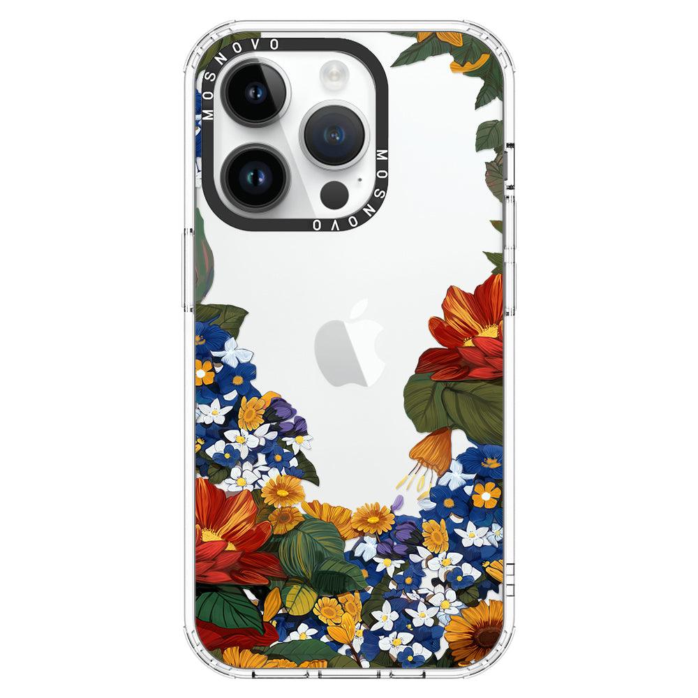 Summer Garden Phone Case - iPhone 14 Pro Case - MOSNOVO