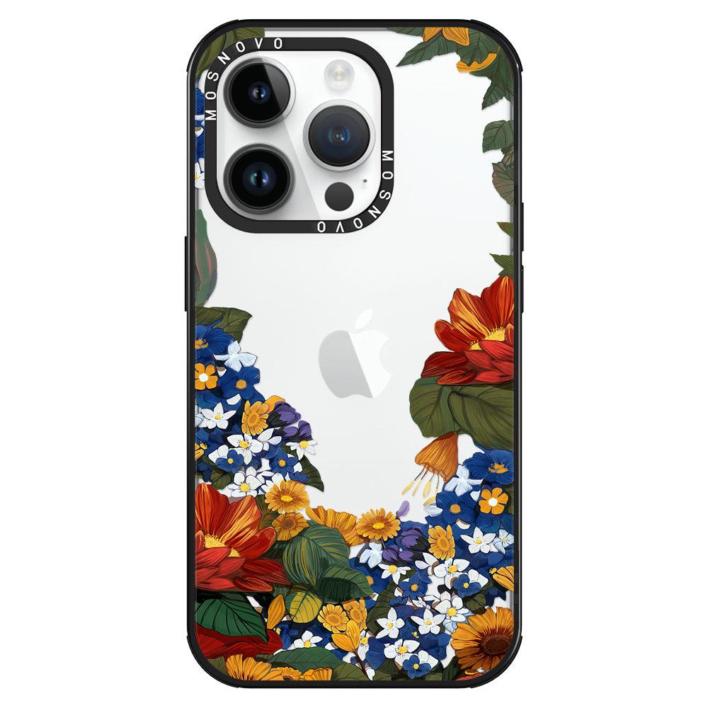 Summer Garden Phone Case - iPhone 14 Pro Case - MOSNOVO