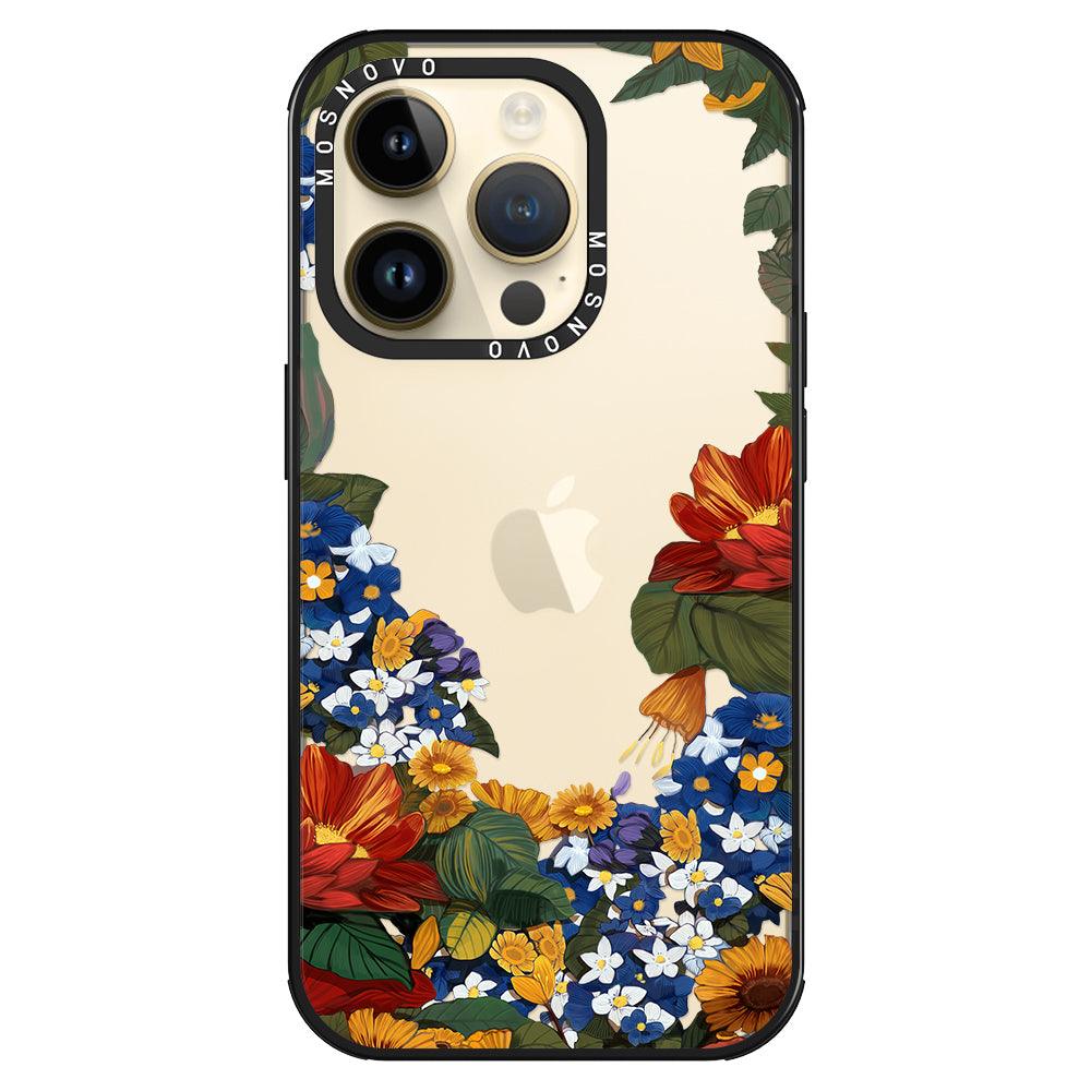 Summer Garden Phone Case - iPhone 14 Pro Case - MOSNOVO