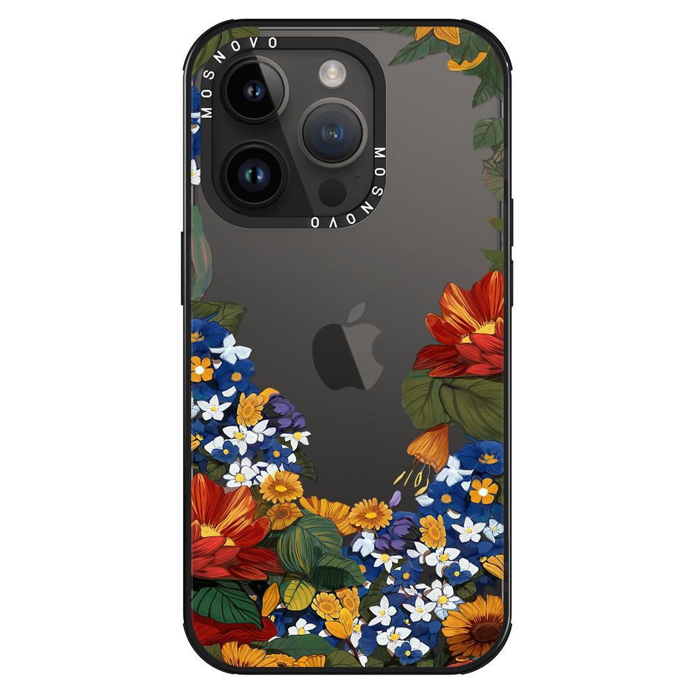 Summer Garden Phone Case - iPhone 14 Pro Case - MOSNOVO