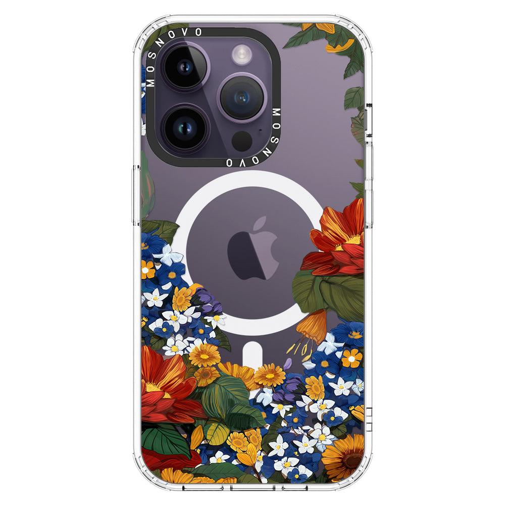 Summer Garden Phone Case - iPhone 14 Pro Case - MOSNOVO