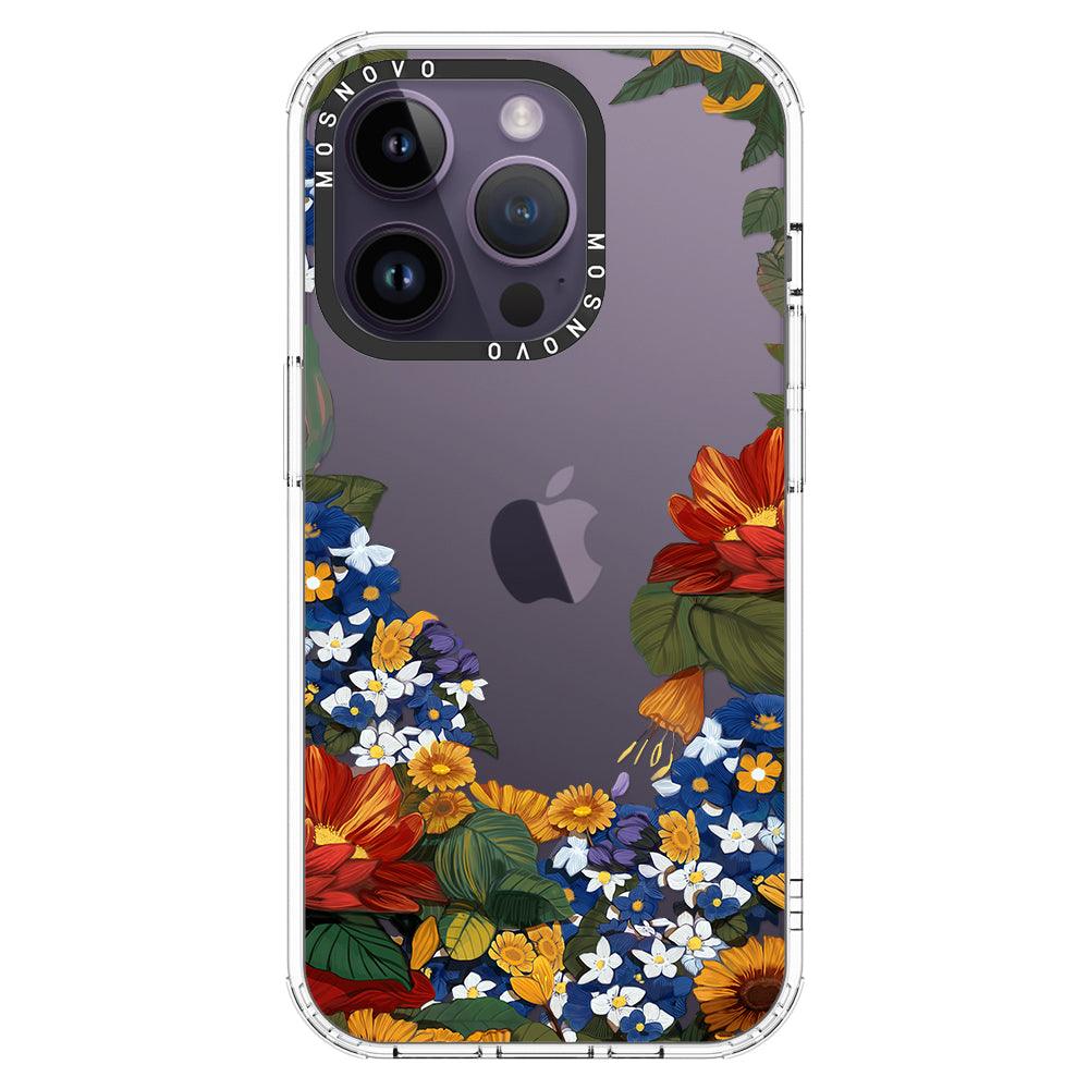 Summer Garden Phone Case - iPhone 14 Pro Case - MOSNOVO