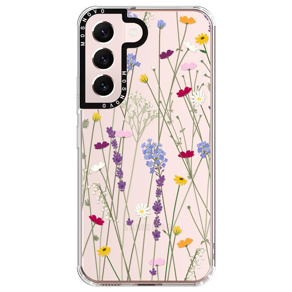 Floral Garden Phone Case - Samsung Galaxy S22 Case - MOSNOVO