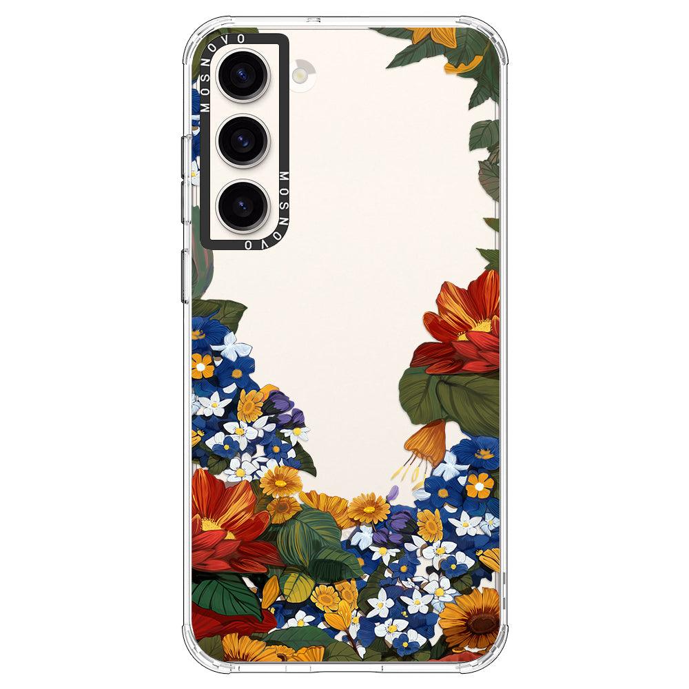 Floral Garden Phone Case - Samsung Galaxy S23 Case - MOSNOVO