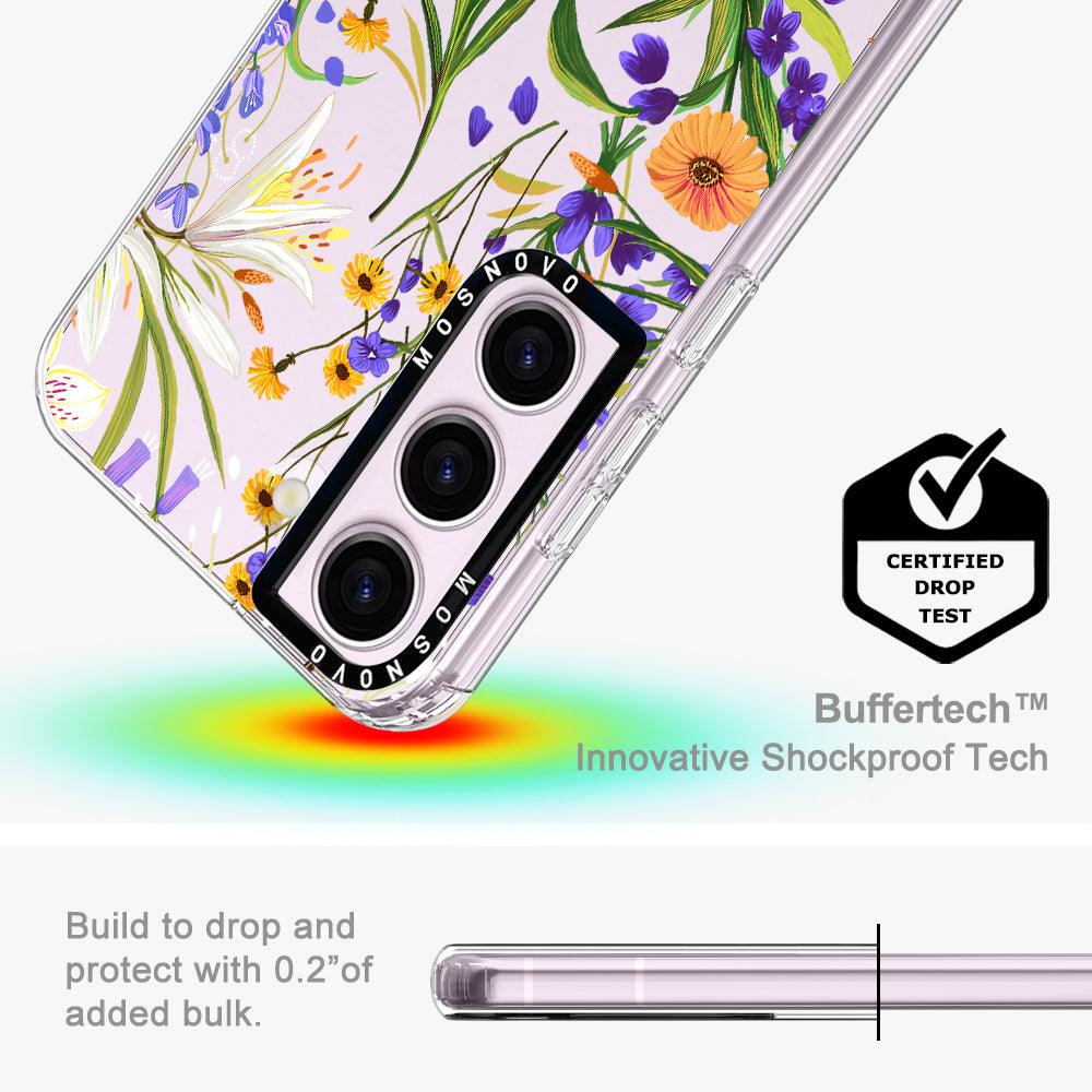 Floral Garden Phone Case - Samsung Galaxy S23 Case - MOSNOVO
