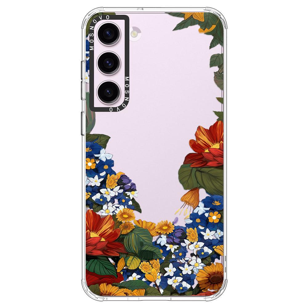 Floral Garden Phone Case - Samsung Galaxy S23 Case - MOSNOVO