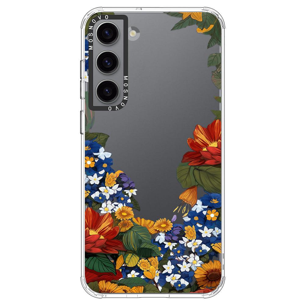 Floral Garden Phone Case - Samsung Galaxy S23 Case - MOSNOVO