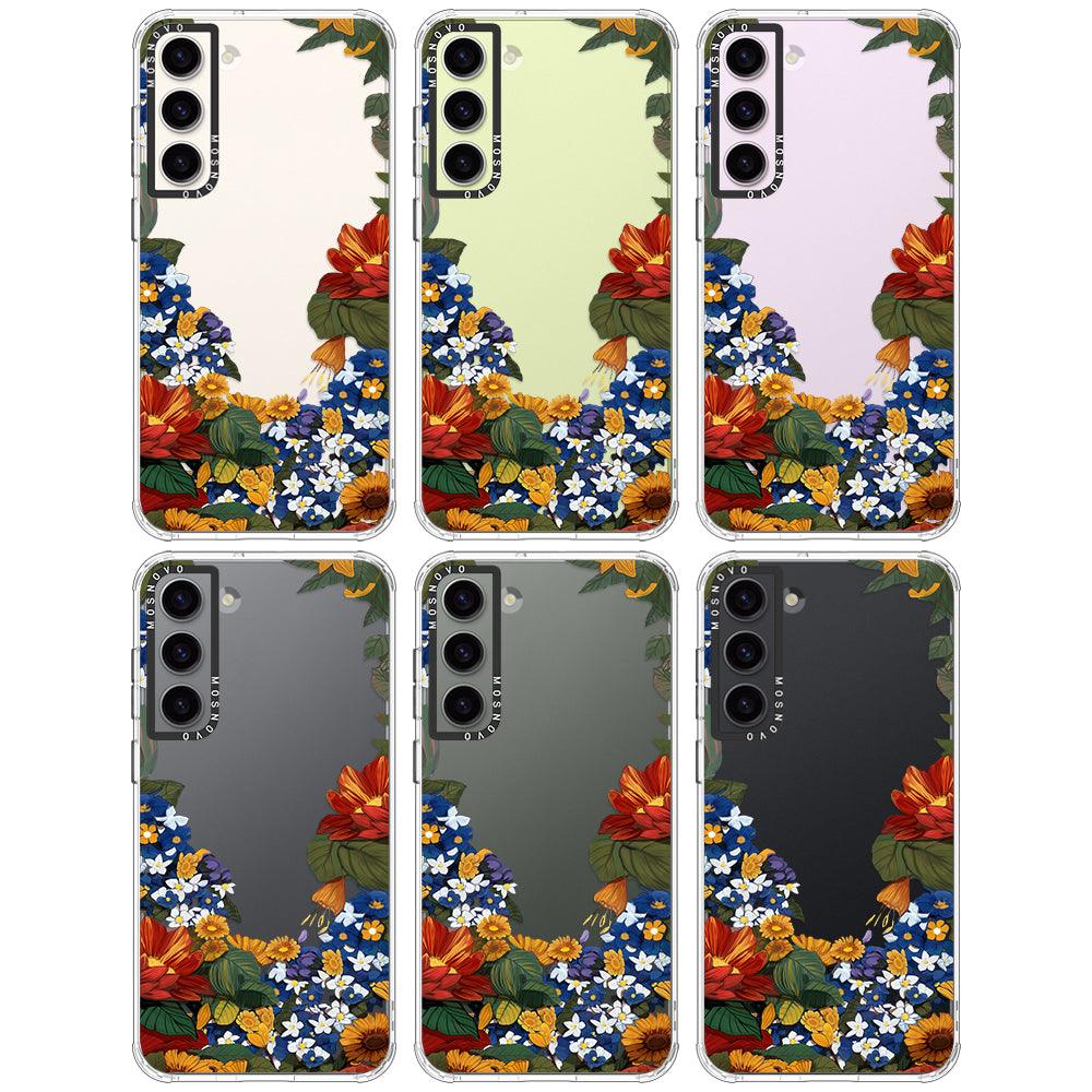 Floral Garden Phone Case - Samsung Galaxy S23 Case - MOSNOVO