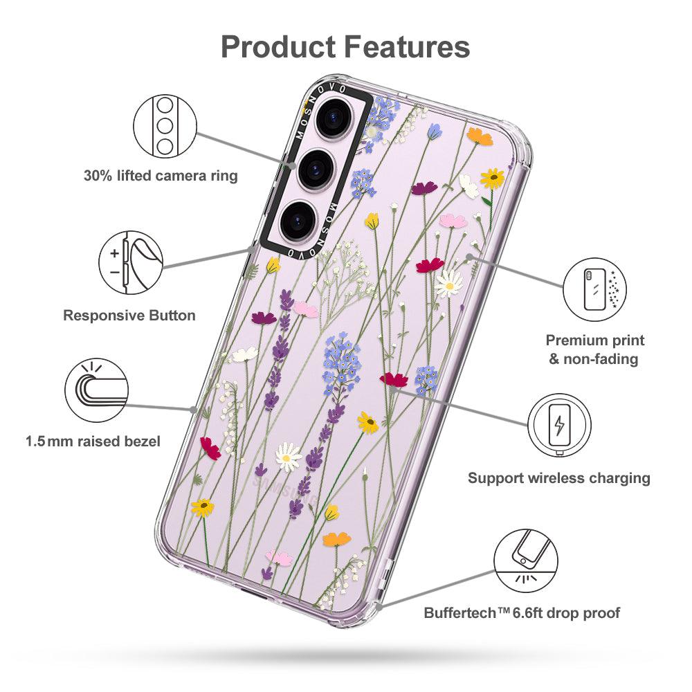 Floral Garden Phone Case - Samsung Galaxy S23 Plus Case - MOSNOVO