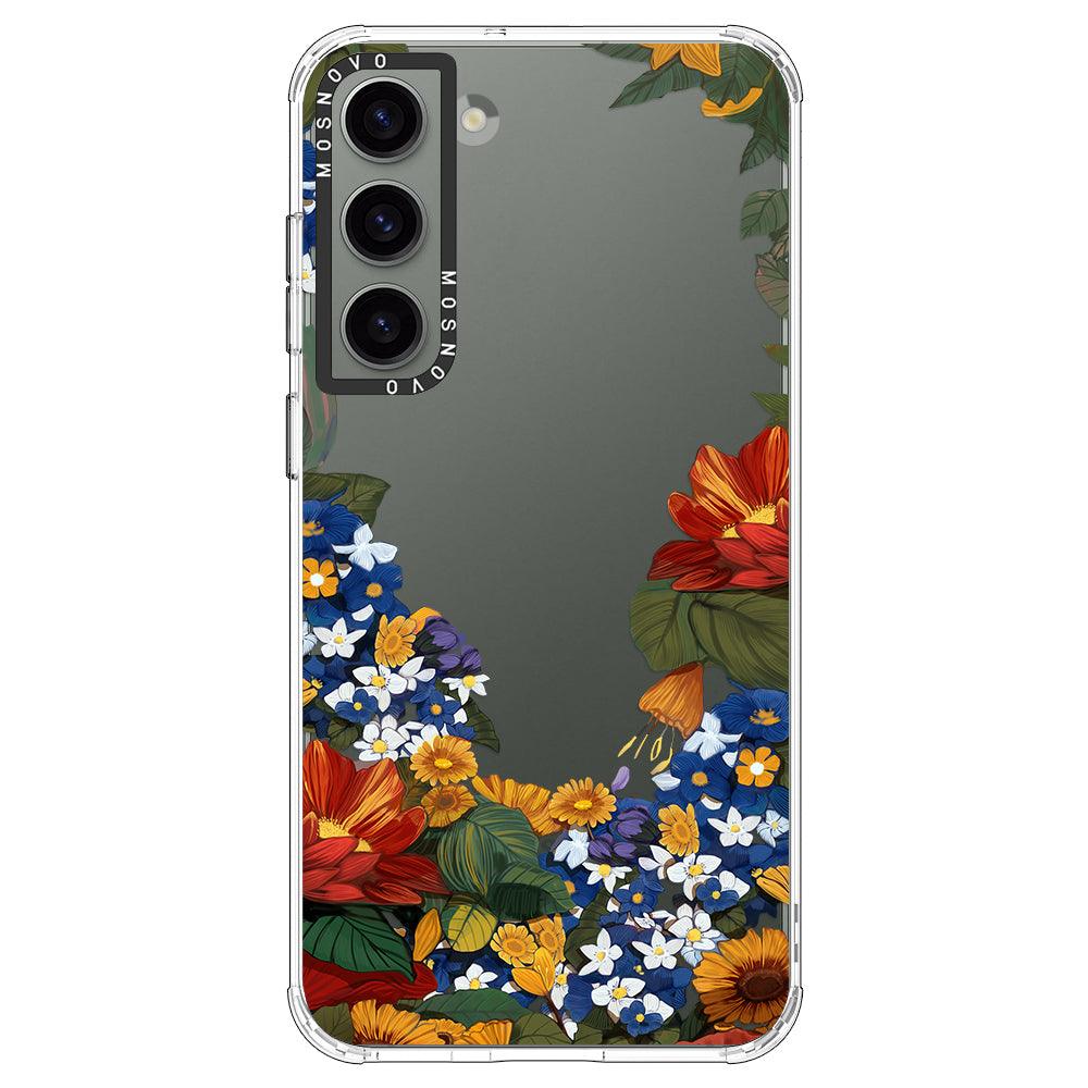 Floral Garden Phone Case - Samsung Galaxy S23 Plus Case - MOSNOVO