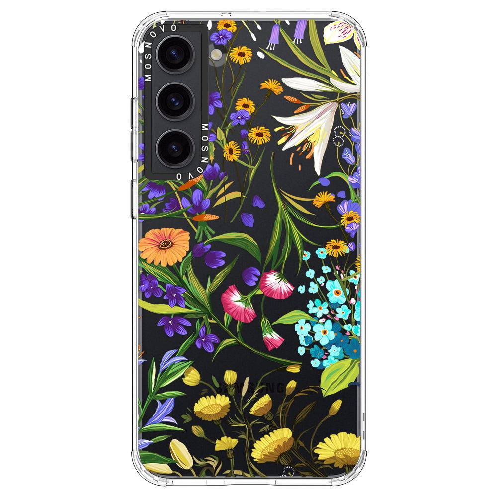 Floral Garden Phone Case - Samsung Galaxy S23 Plus Case - MOSNOVO