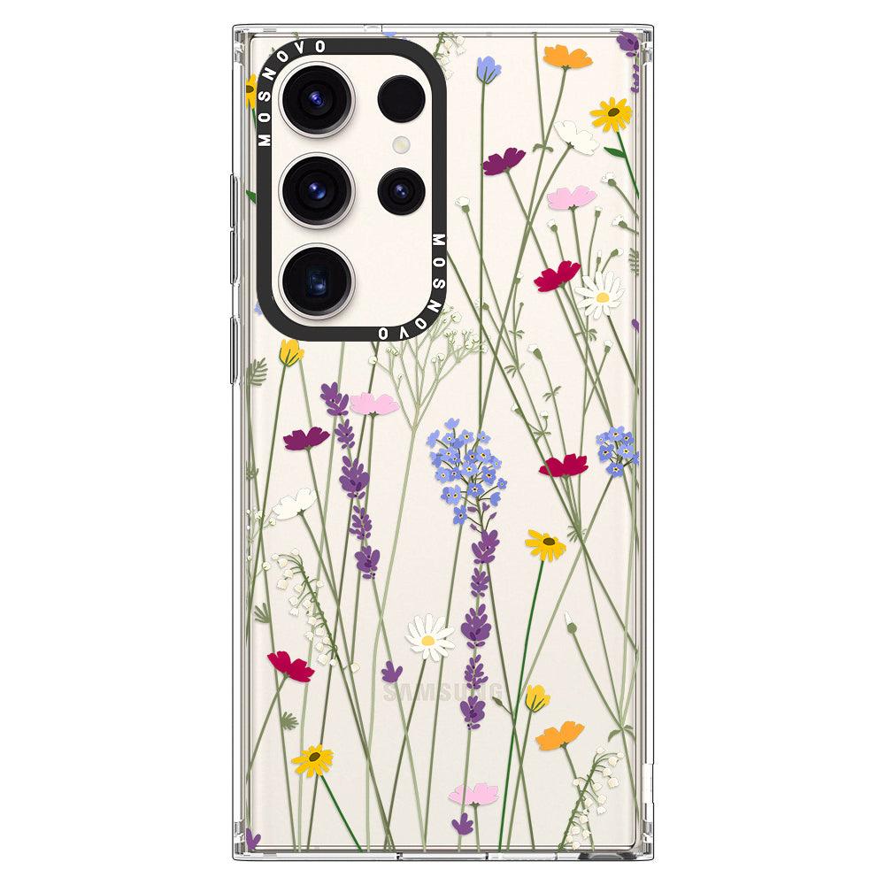 Floral Garden Phone Case - Samsung Galaxy S23 Ultra Case - MOSNOVO