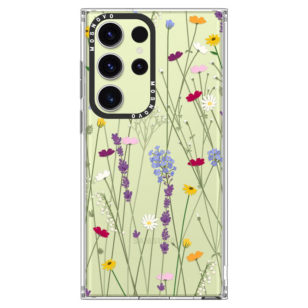 Floral Garden Phone Case - Samsung Galaxy S23 Ultra Case - MOSNOVO