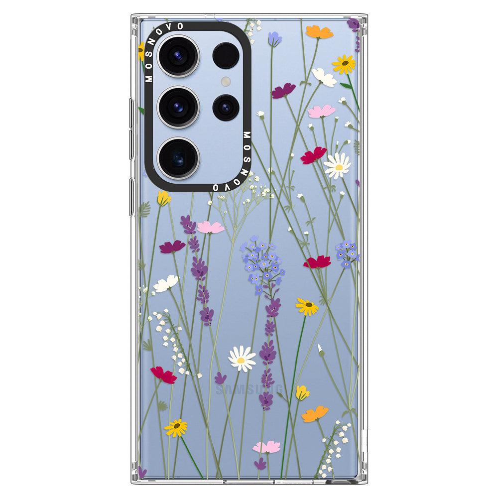 Floral Garden Phone Case - Samsung Galaxy S23 Ultra Case - MOSNOVO