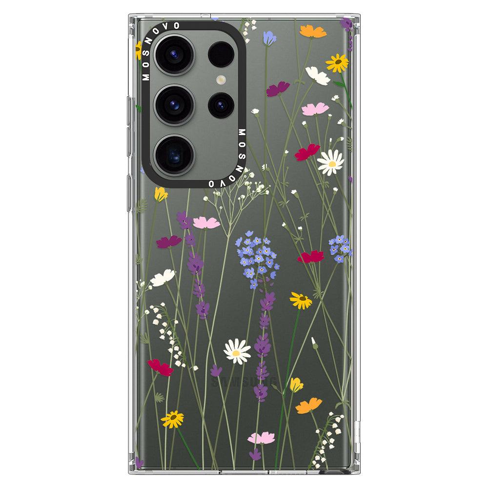 Floral Garden Phone Case - Samsung Galaxy S23 Ultra Case - MOSNOVO