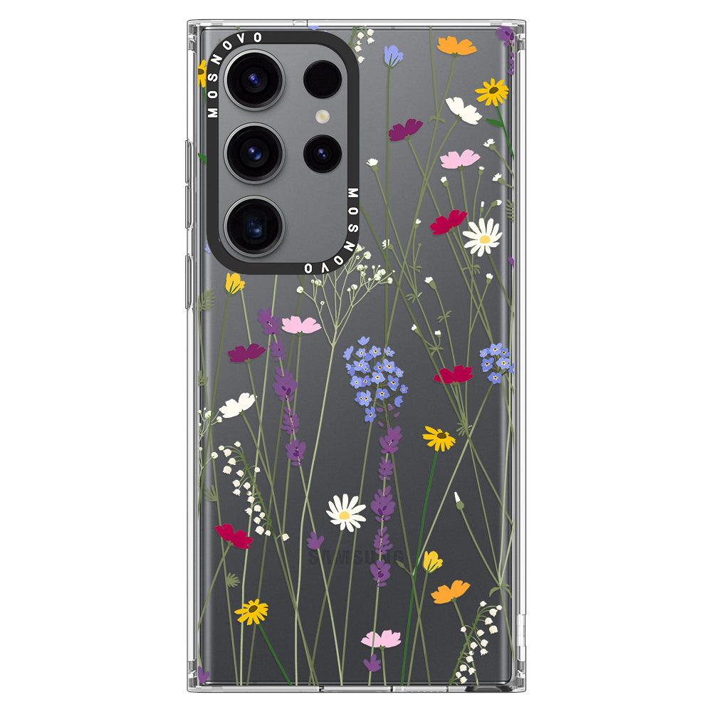 Floral Garden Phone Case - Samsung Galaxy S23 Ultra Case - MOSNOVO