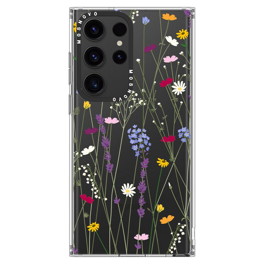 Floral Garden Phone Case - Samsung Galaxy S23 Ultra Case - MOSNOVO