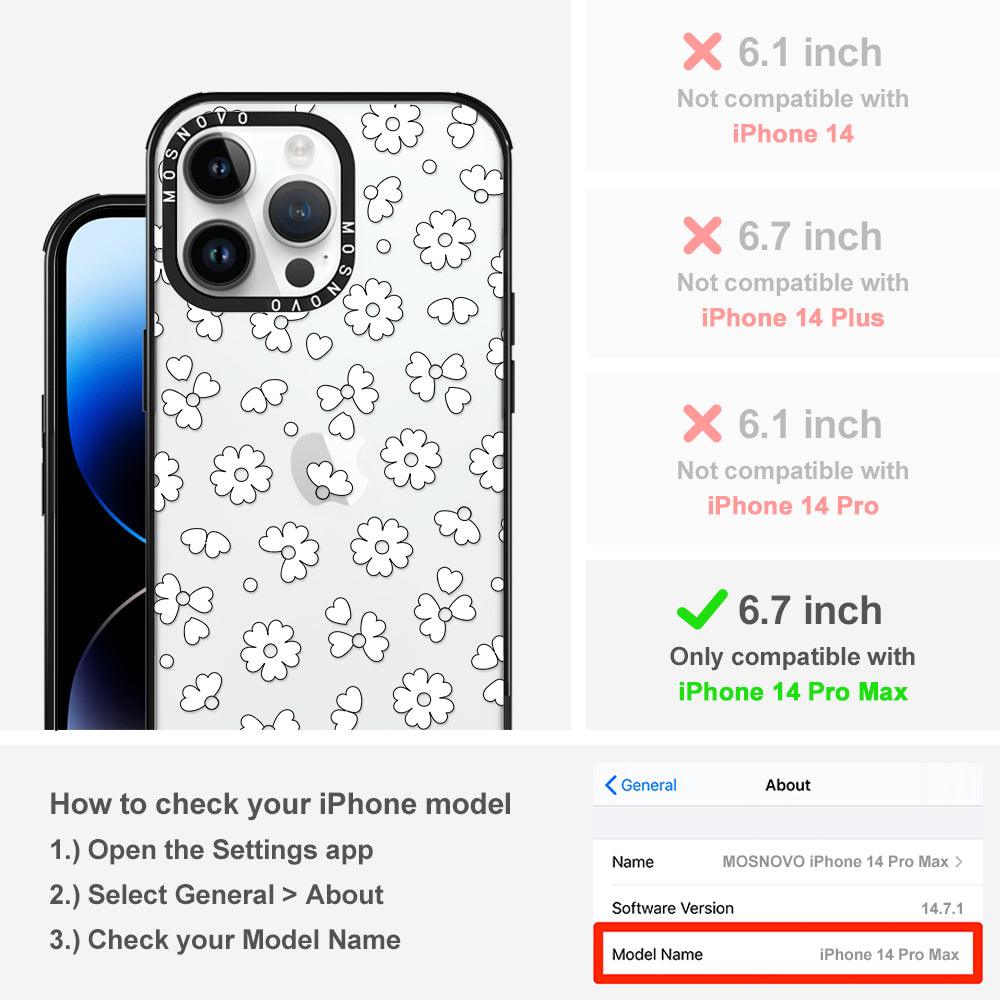 Floret Phone Case - iPhone 14 Pro Max Case - MOSNOVO