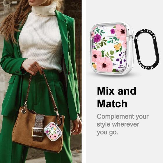 Flower Garden Flora AirPods 1/2 Case - MOSNOVO