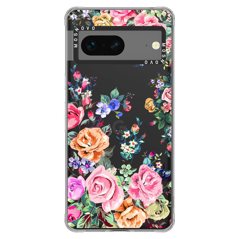 Flower Garden Phone Case - Google Pixel 7 Case - MOSNOVO