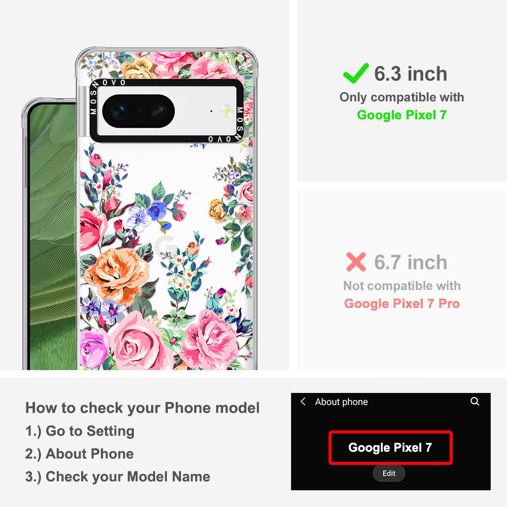 Flower Garden Phone Case - Google Pixel 7 Case - MOSNOVO