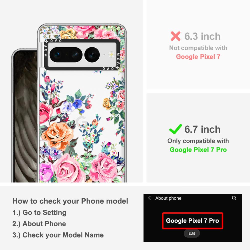 Flower Garden Phone Case - Google Pixel 7 Pro Case