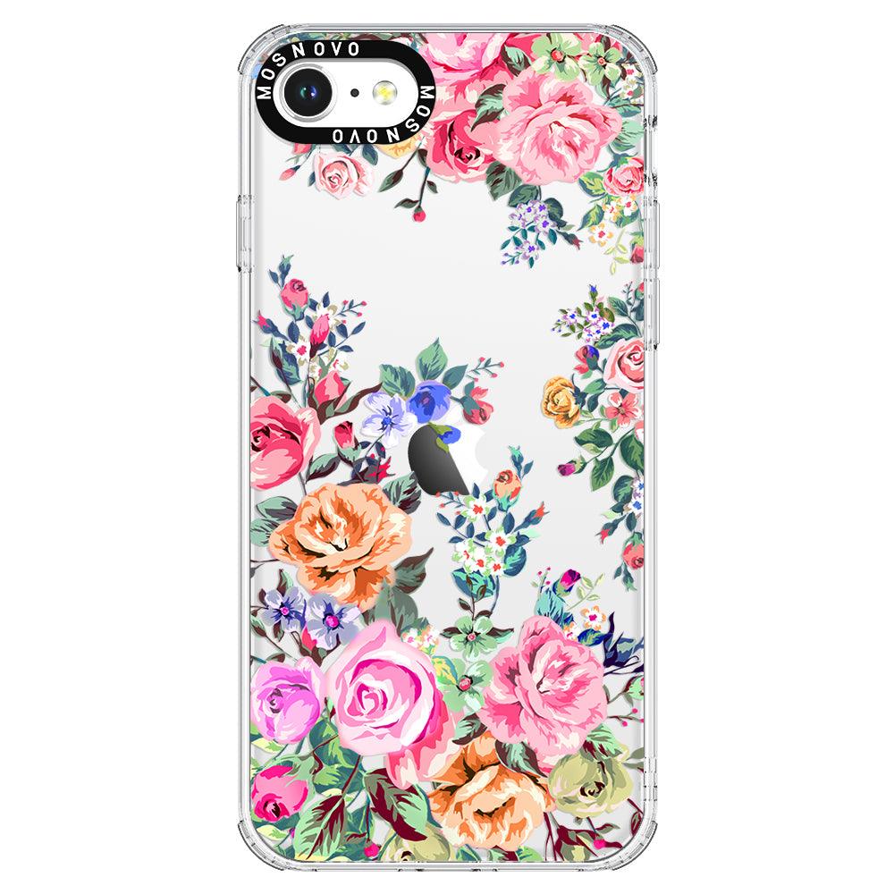 Flower Garden Phone Case - iPhone SE 2020 Case - MOSNOVO