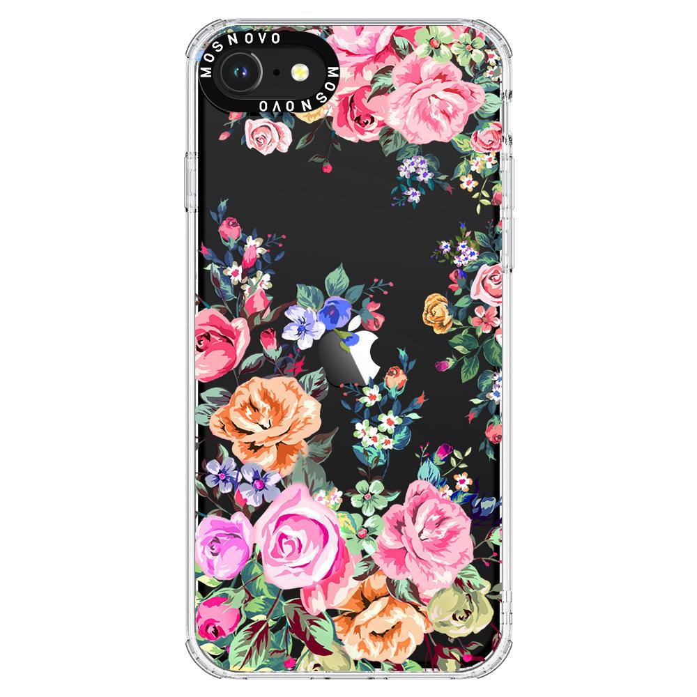 Flower Garden Phone Case - iPhone SE 2020 Case - MOSNOVO