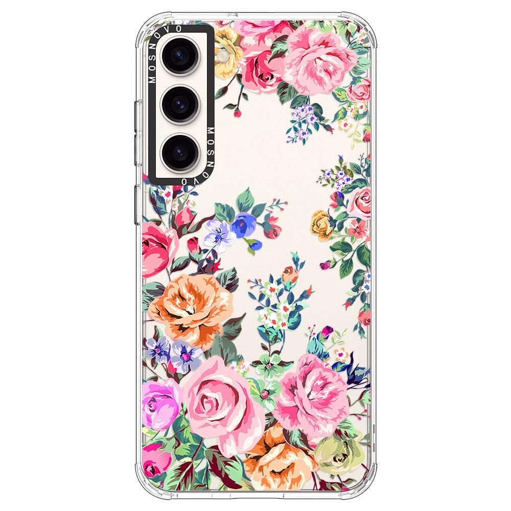 Flower Garden Phone Case - Samsung Galaxy S23 Case - MOSNOVO