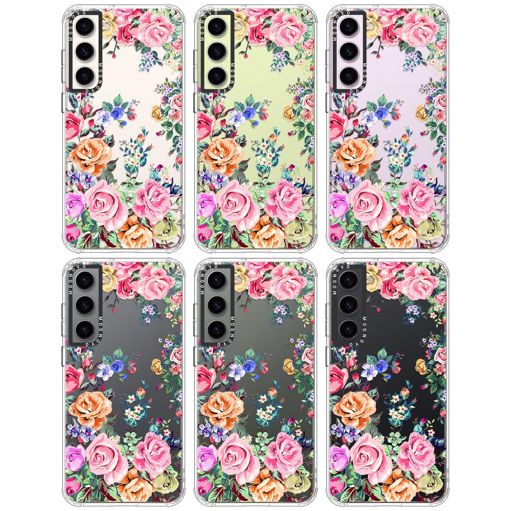 Flower Garden Phone Case - Samsung Galaxy S23 Case - MOSNOVO