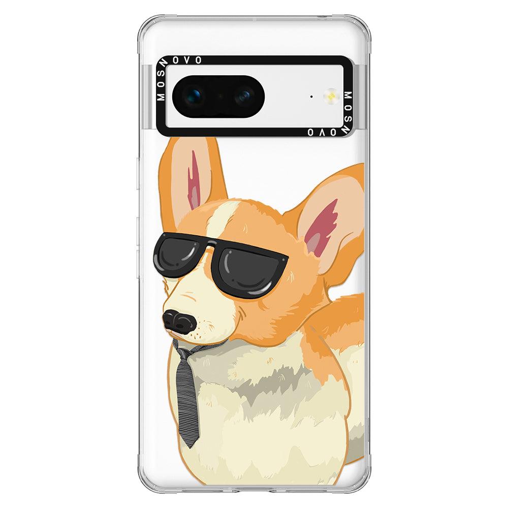 Fluffy Corgi Phone Case - Google Pixel 7 Case - MOSNOVO