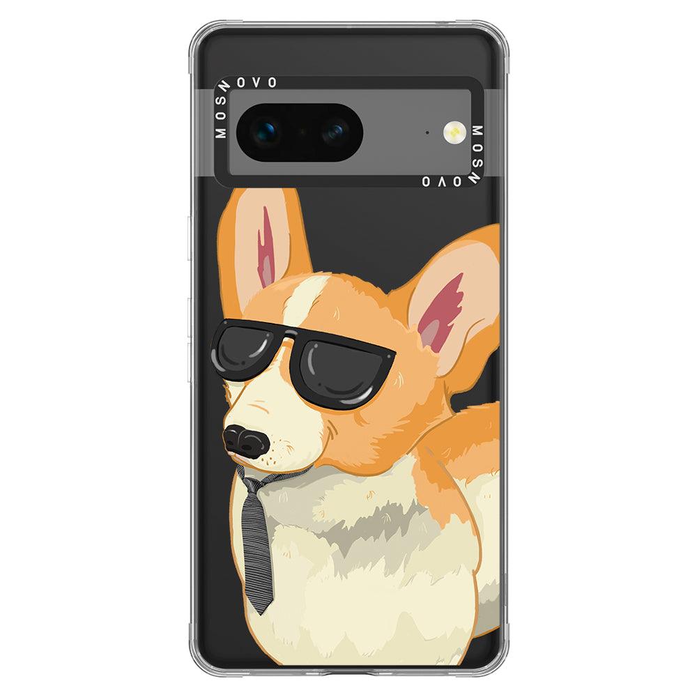 Fluffy Corgi Phone Case - Google Pixel 7 Case - MOSNOVO