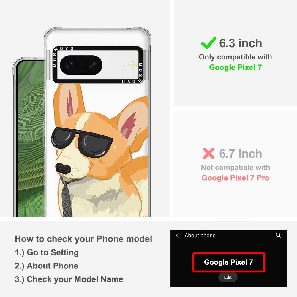 Fluffy Corgi Phone Case - Google Pixel 7 Case - MOSNOVO