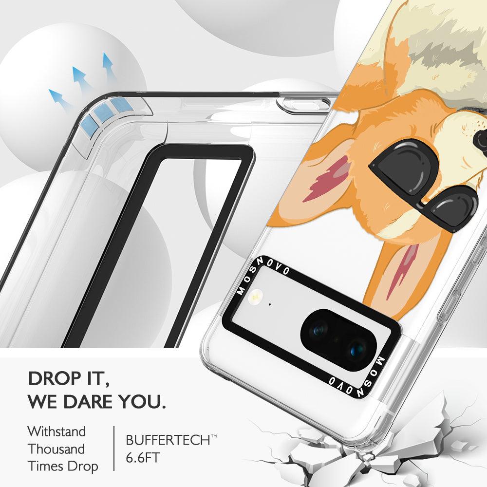 Fluffy Corgi Phone Case - Google Pixel 7 Case - MOSNOVO