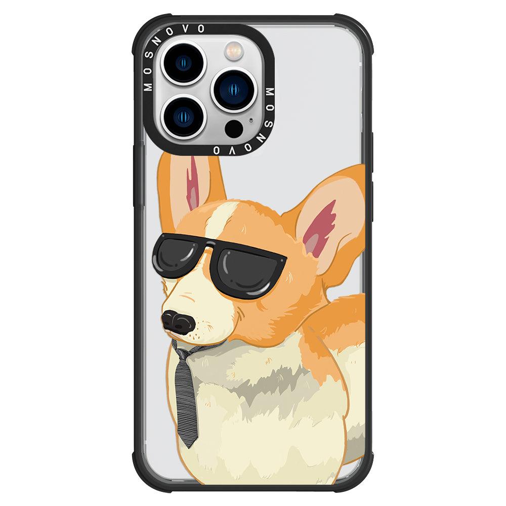 Fluffy Corgi Phone Case - iPhone 13 Pro Case - MOSNOVO