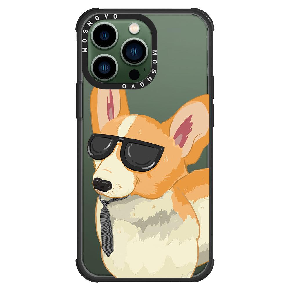 Fluffy Corgi Phone Case - iPhone 13 Pro Case - MOSNOVO