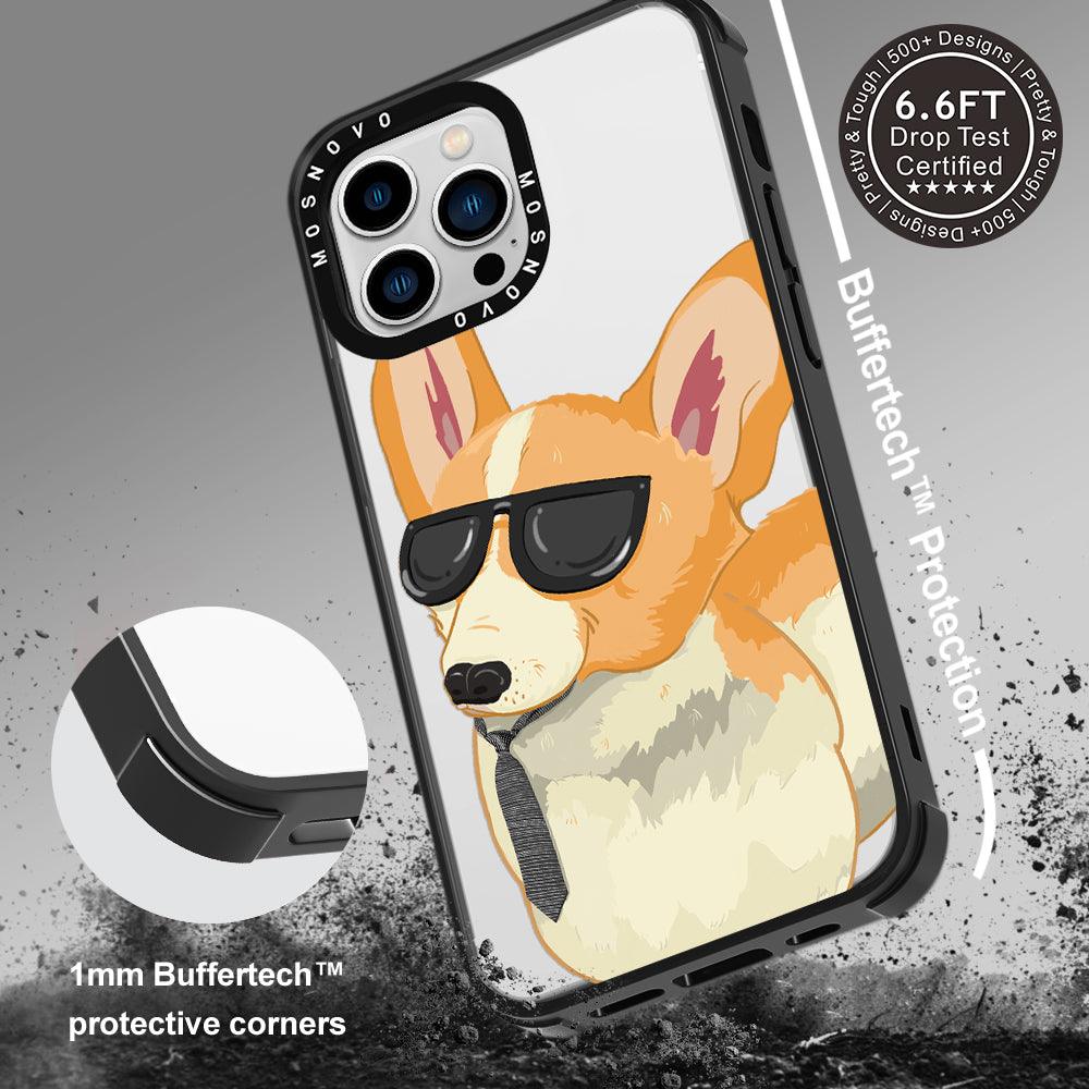 Fluffy Corgi Phone Case - iPhone 13 Pro Case - MOSNOVO