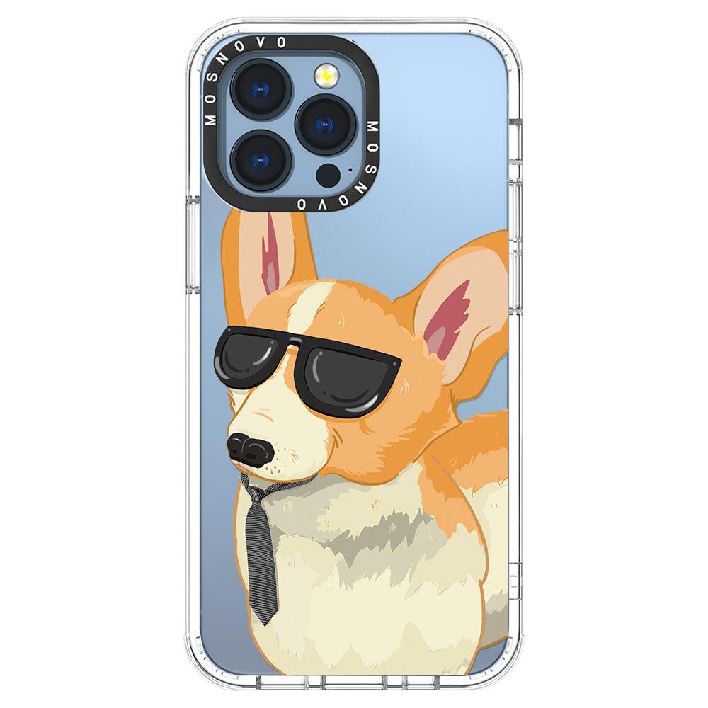 Fluffy Corgi Phone Case - iPhone 13 Pro Case - MOSNOVO